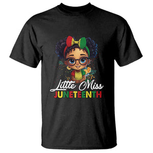 Little Miss Juneteenth T Shirt Since 1865 Black History
