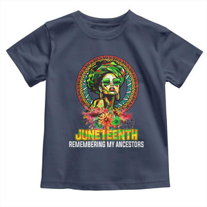 Juneteenth 1865 Baby Shirt Remembering Ancestors African American Woman
