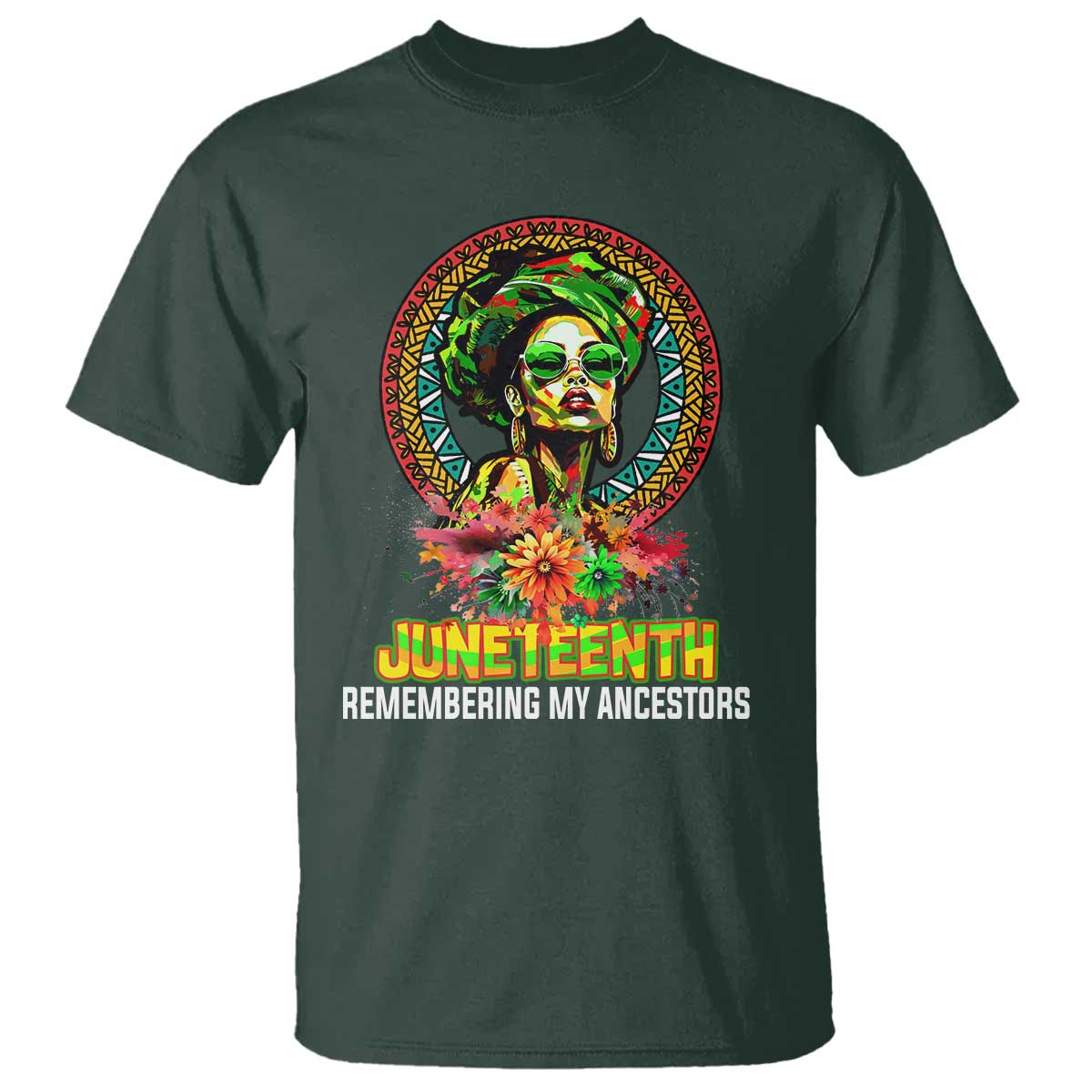 Juneteenth 1865 T Shirt Remembering Ancestors African American Woman