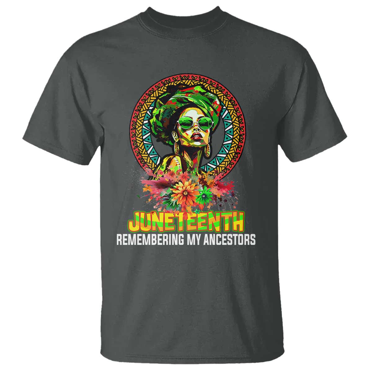 Juneteenth 1865 T Shirt Remembering Ancestors African American Woman