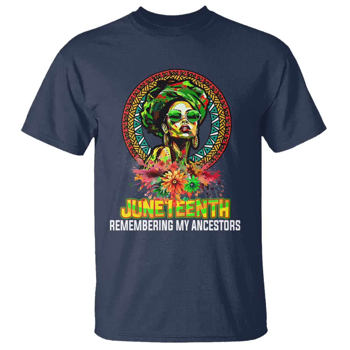 Juneteenth 1865 T Shirt Remembering Ancestors African American Woman