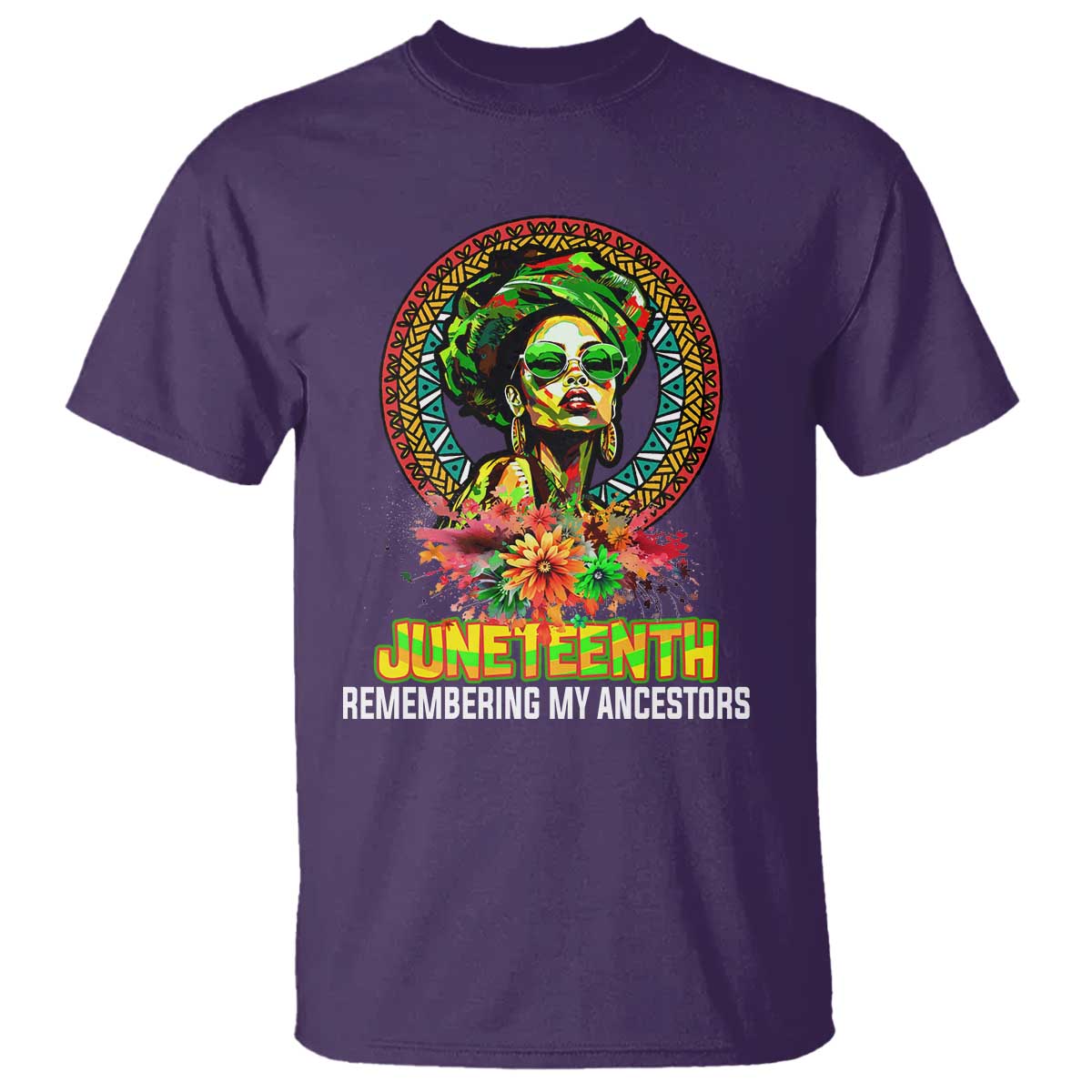 Juneteenth 1865 T Shirt Remembering Ancestors African American Woman