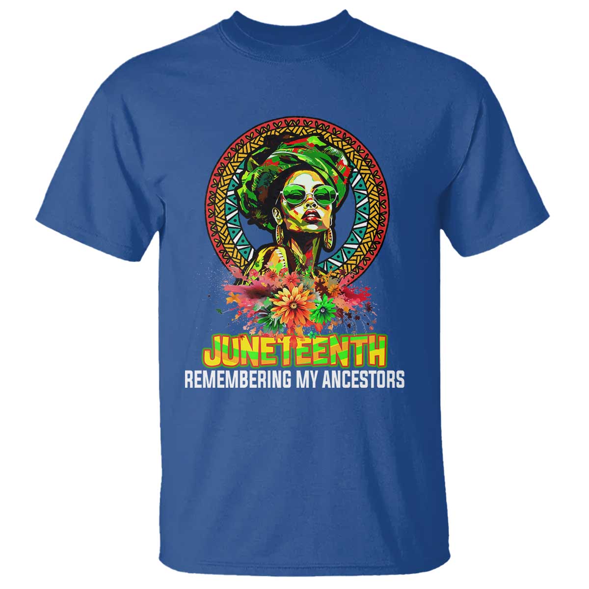 Juneteenth 1865 T Shirt Remembering Ancestors African American Woman