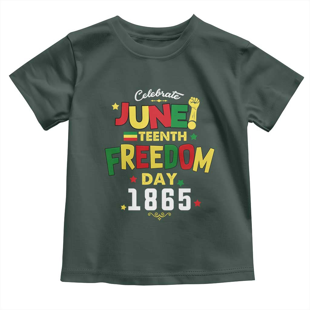 Celebrate Juneteenth 1865 Baby Shirt Freedom Day Black History Independence