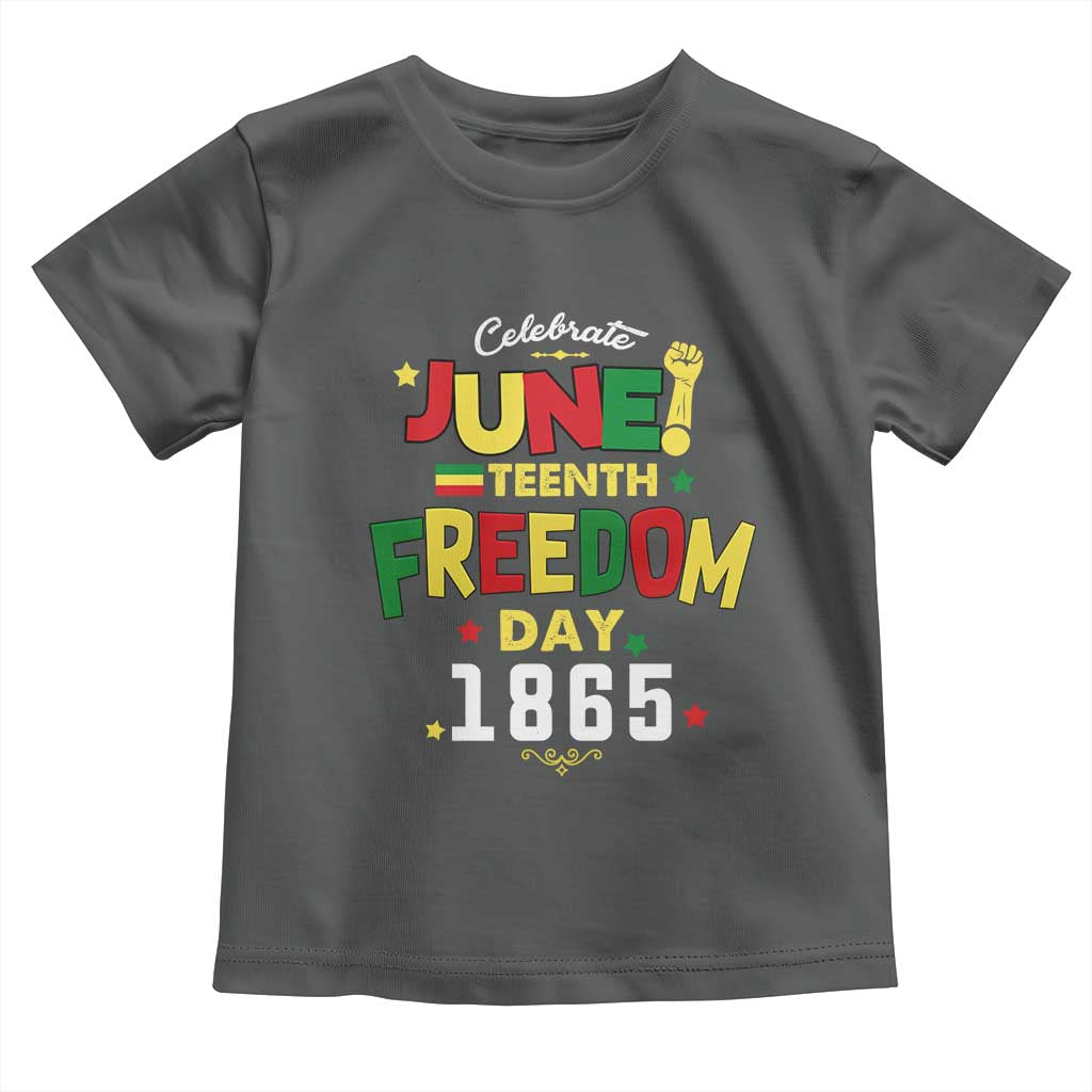 Celebrate Juneteenth 1865 Baby Shirt Freedom Day Black History Independence