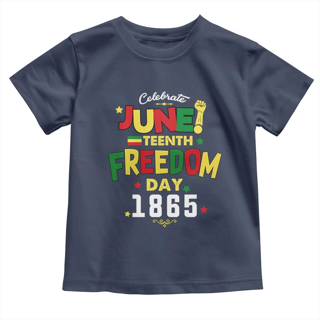Celebrate Juneteenth 1865 Baby Shirt Freedom Day Black History Independence