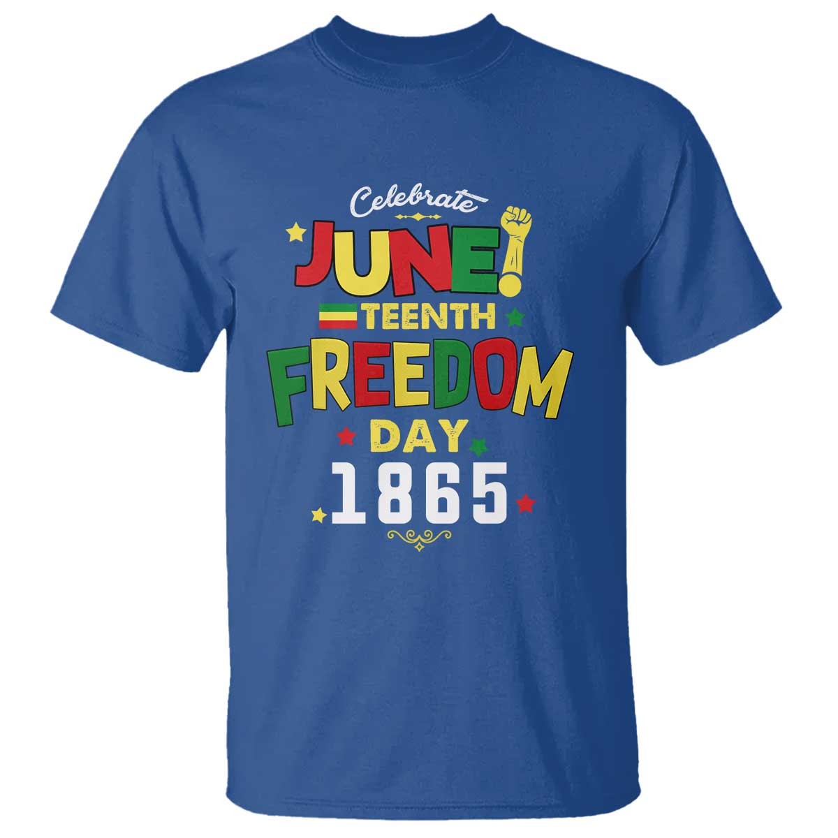 Celebrate Juneteenth 1865 T Shirt Freedom Day Black History Independence