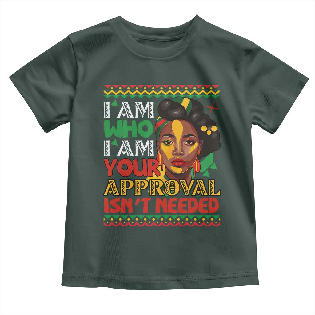 Black Queen Pride Baby Shirt I Am Who I Am Your Approval Isn't Needed