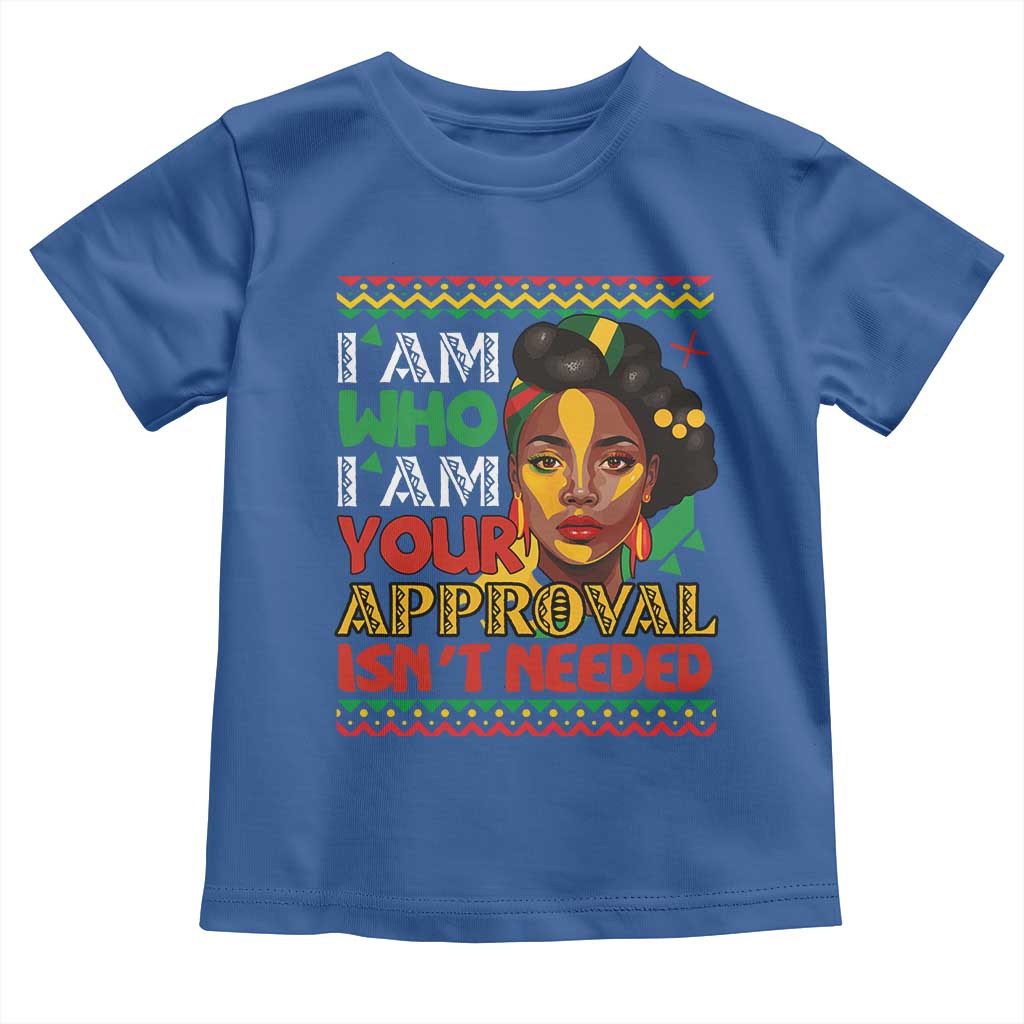 Black Queen Pride Baby Shirt I Am Who I Am Your Approval Isn't Needed