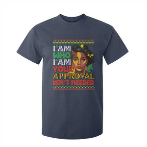 Black Queen Pride T Shirt For Kid I Am Who I Am Your Approval Isn't Needed