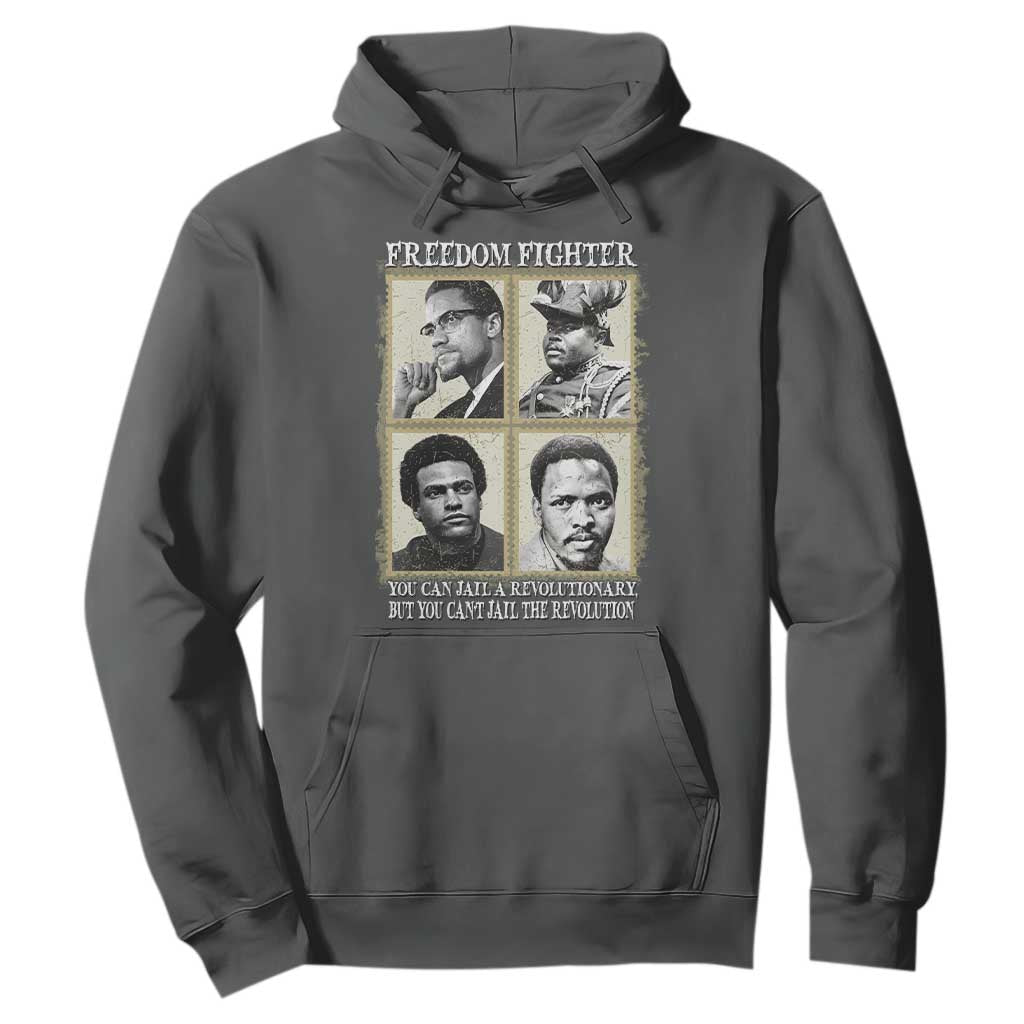 Freedom Fighters Heritage Hoodie Malcolm X Marcus Garvey Huey P Newton Steve Biko Revolution - African Pride