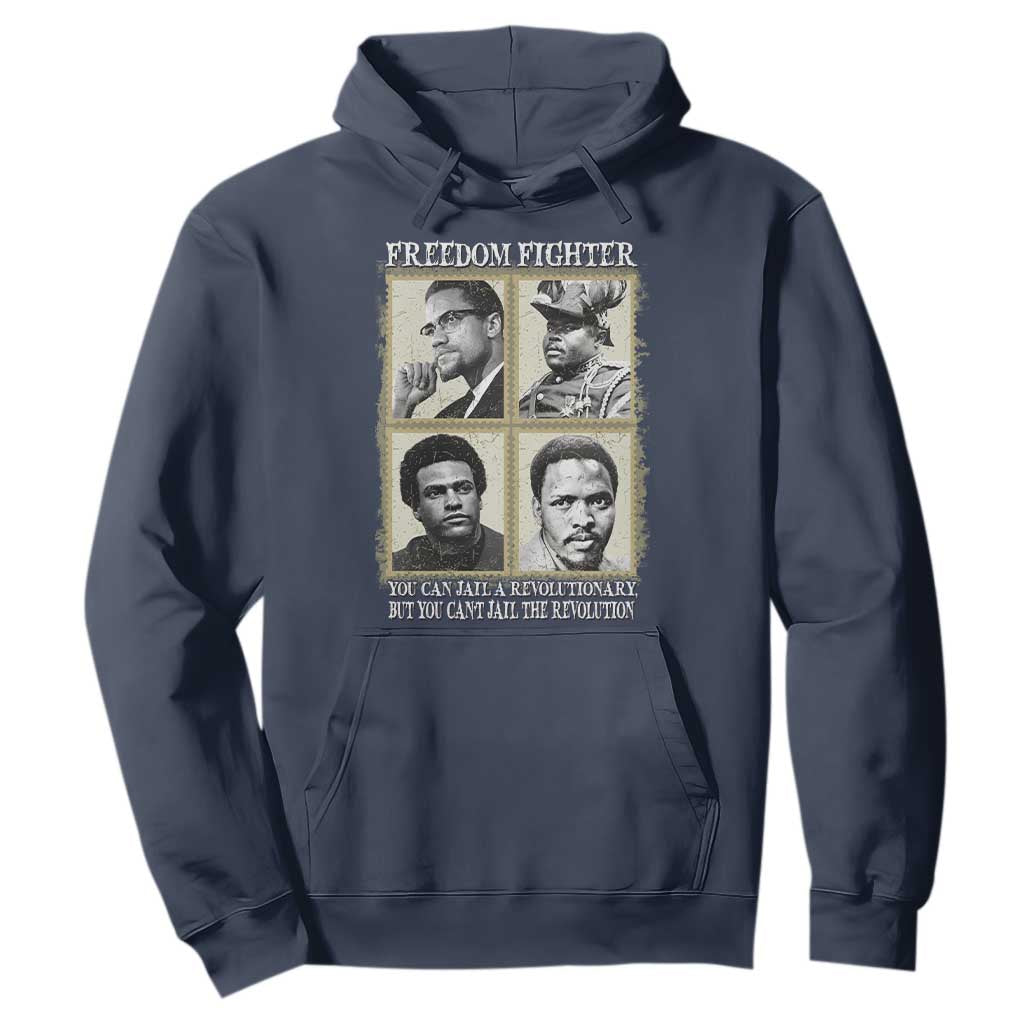 Freedom Fighters Heritage Hoodie Malcolm X Marcus Garvey Huey P Newton Steve Biko Revolution - African Pride