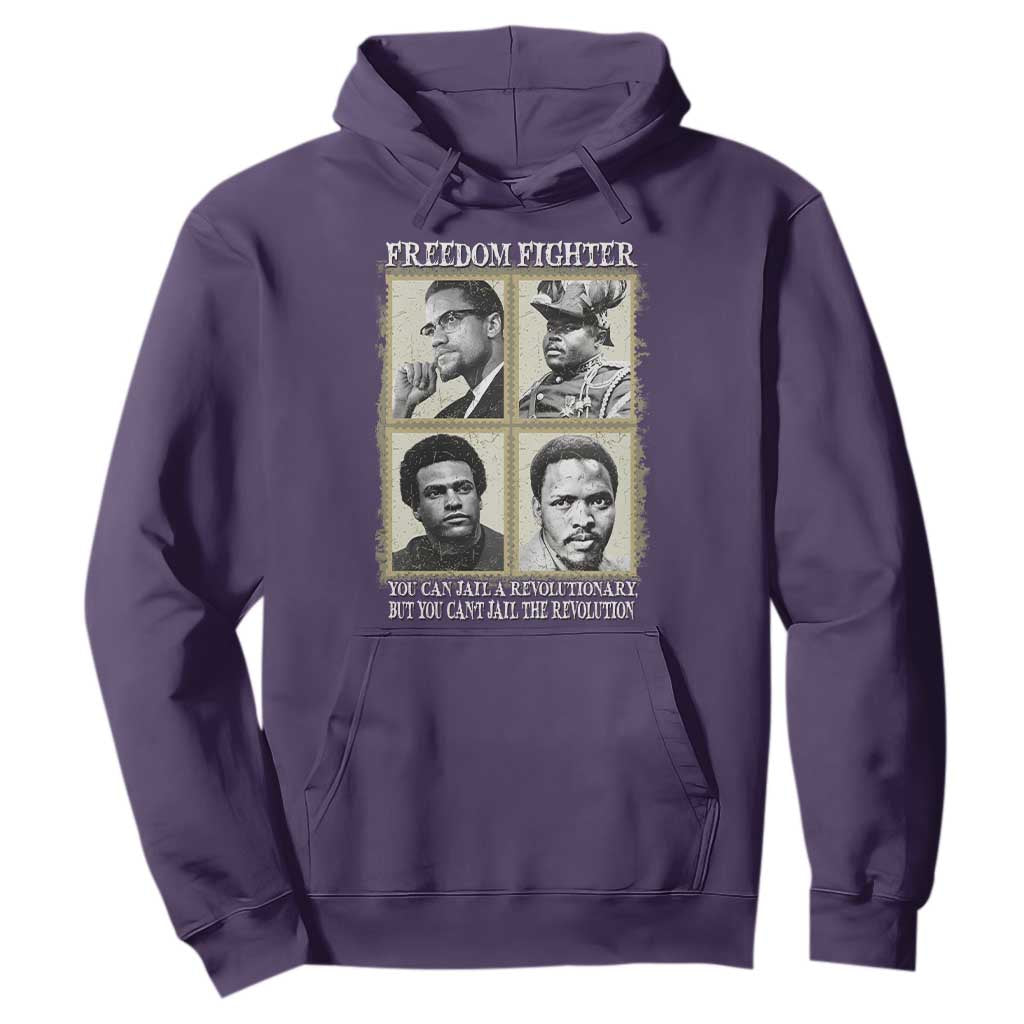 Freedom Fighters Heritage Hoodie Malcolm X Marcus Garvey Huey P Newton Steve Biko Revolution - African Pride