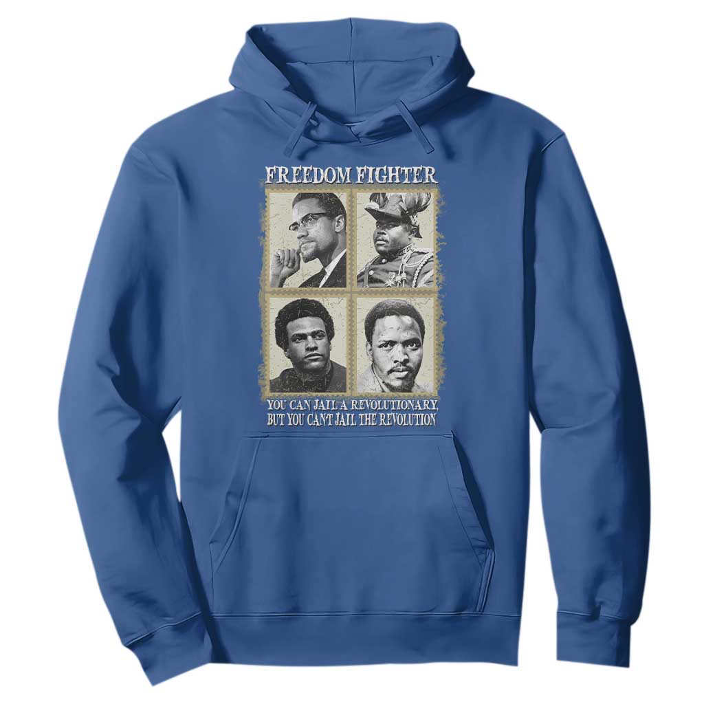 Freedom Fighters Heritage Hoodie Malcolm X Marcus Garvey Huey P Newton Steve Biko Revolution - African Pride