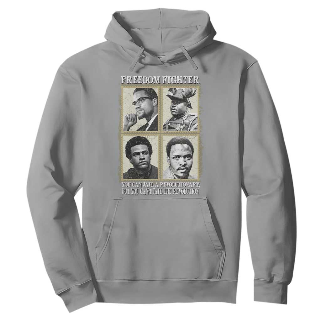 Freedom Fighters Heritage Hoodie Malcolm X Marcus Garvey Huey P Newton Steve Biko Revolution - African Pride