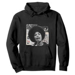 Angela Davis Hoodie Raise Your Voice Revolutionary Power Liberation - African Pride