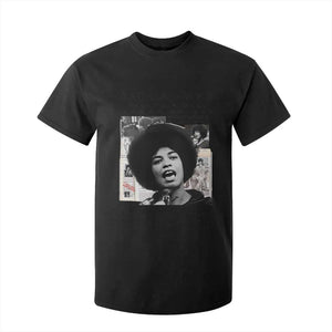 Angela Davis T Shirt For Kid Raise Your Voice Revolutionary Power Liberation - African Pride