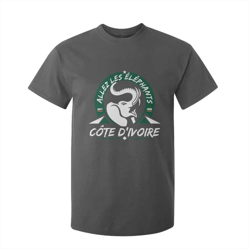 Allez Les Elephants Cote d'Ivoire Soccer Fan T Shirt For Kid Ivory Coast Pride Football Lovers