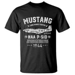 P-51 Mustang T Shirt North American Aviation WW2 P51 Fighter Plane
