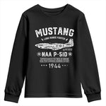 P-51 Mustang Youth Sweatshirt North American Aviation WW2 P51 Fighter Plane