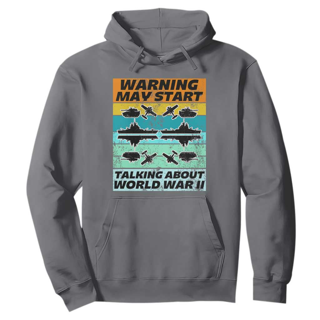 Retro World War 2 Memorabilia Hoodie May Start Talking About WWII WW2 Gear