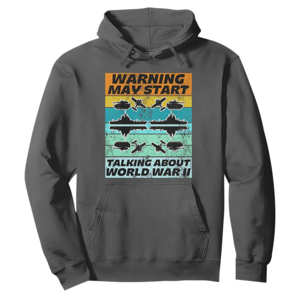 Retro World War 2 Memorabilia Hoodie May Start Talking About WWII WW2 Gear