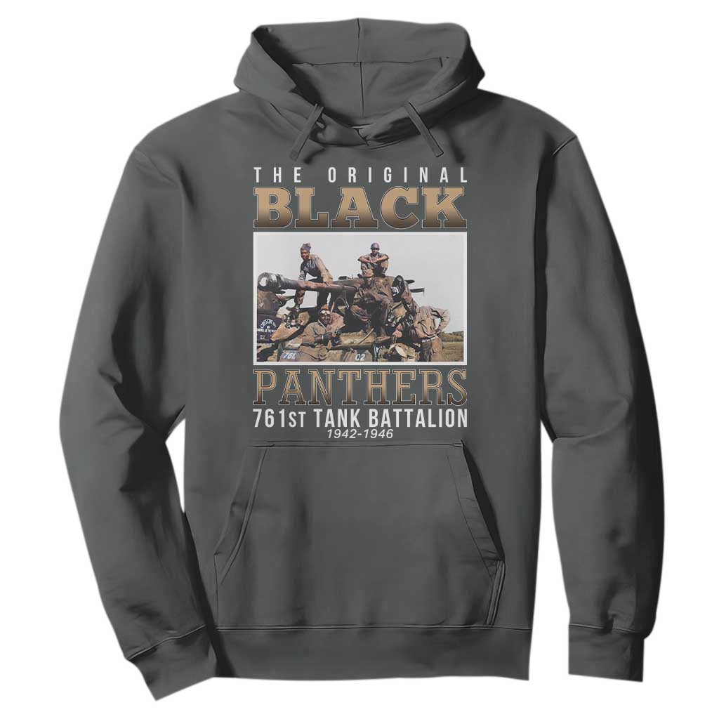 761st Tank Battalion Tribute Hoodie Black Panthers WW2 Heroes