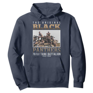 761st Tank Battalion Tribute Hoodie Black Panthers WW2 Heroes