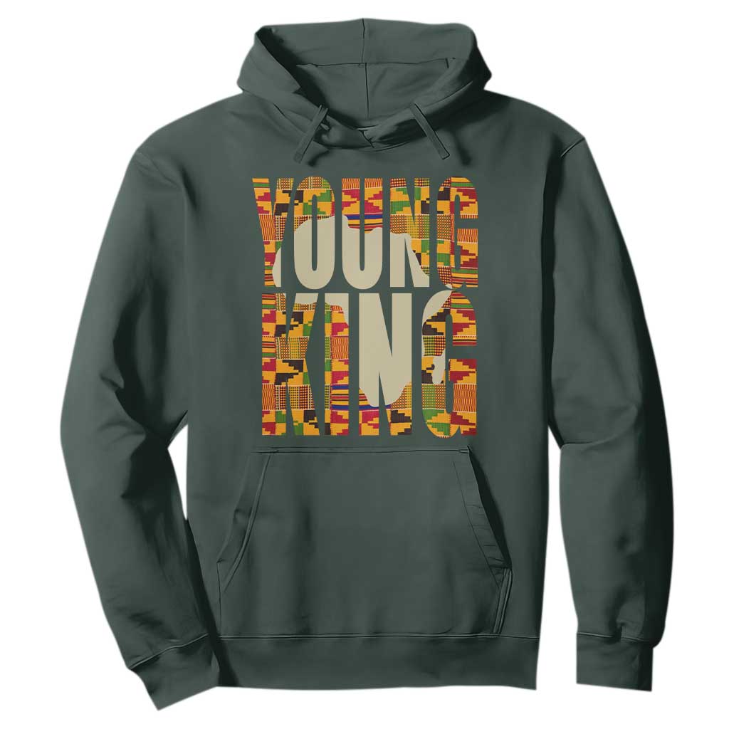 African Kente Young King Hoodie