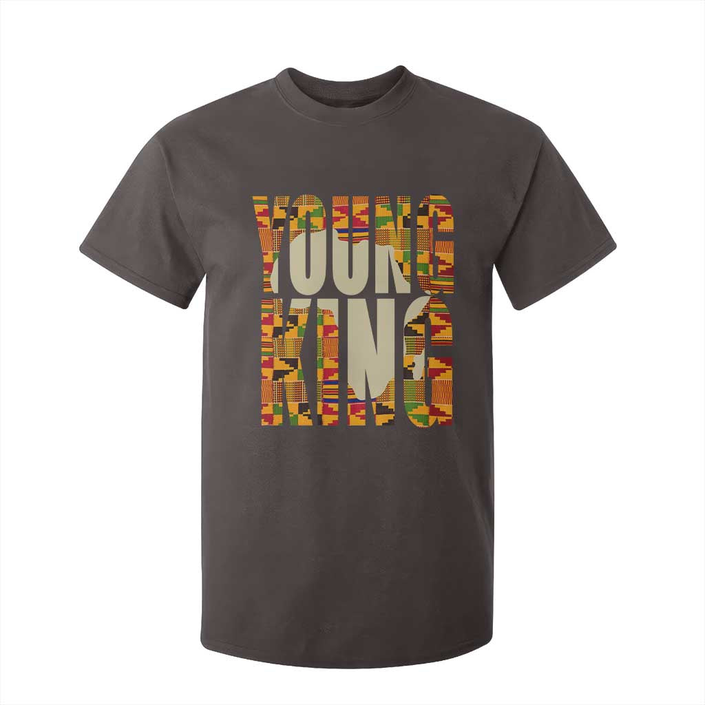 African Kente Young King T Shirt For Kid