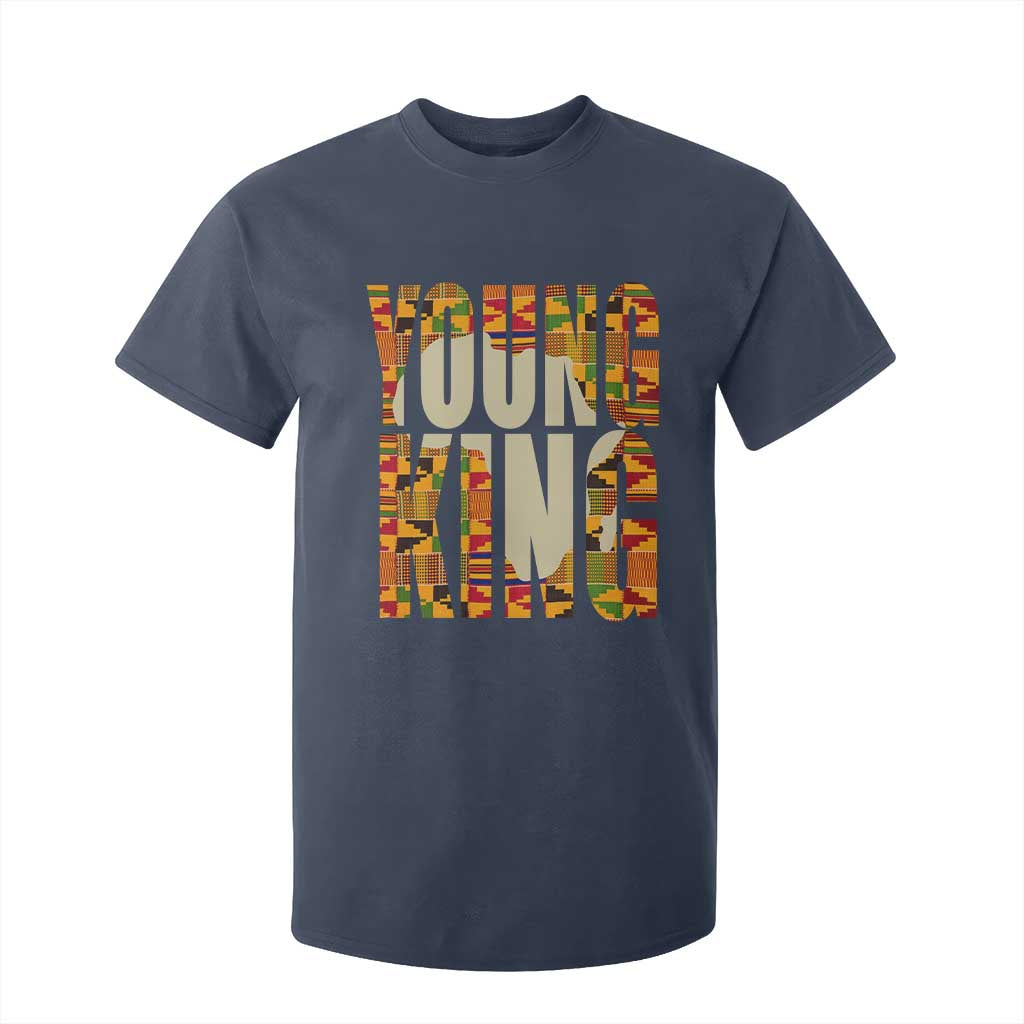 African Kente Young King T Shirt For Kid