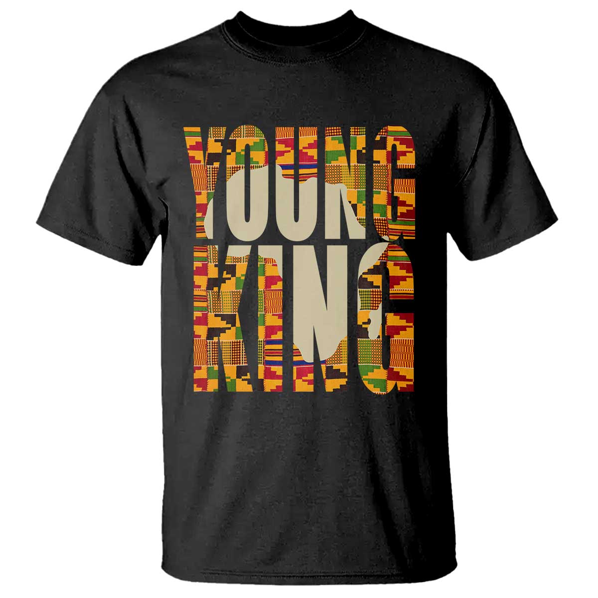African Kente Young King T Shirt