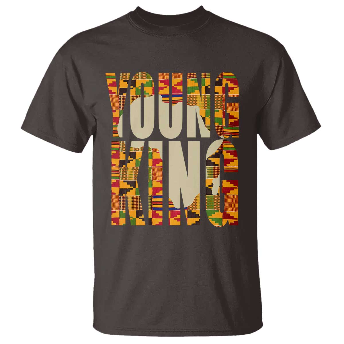 African Kente Young King T Shirt