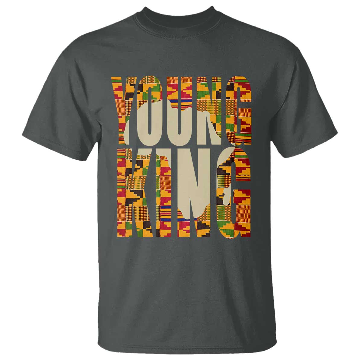 African Kente Young King T Shirt