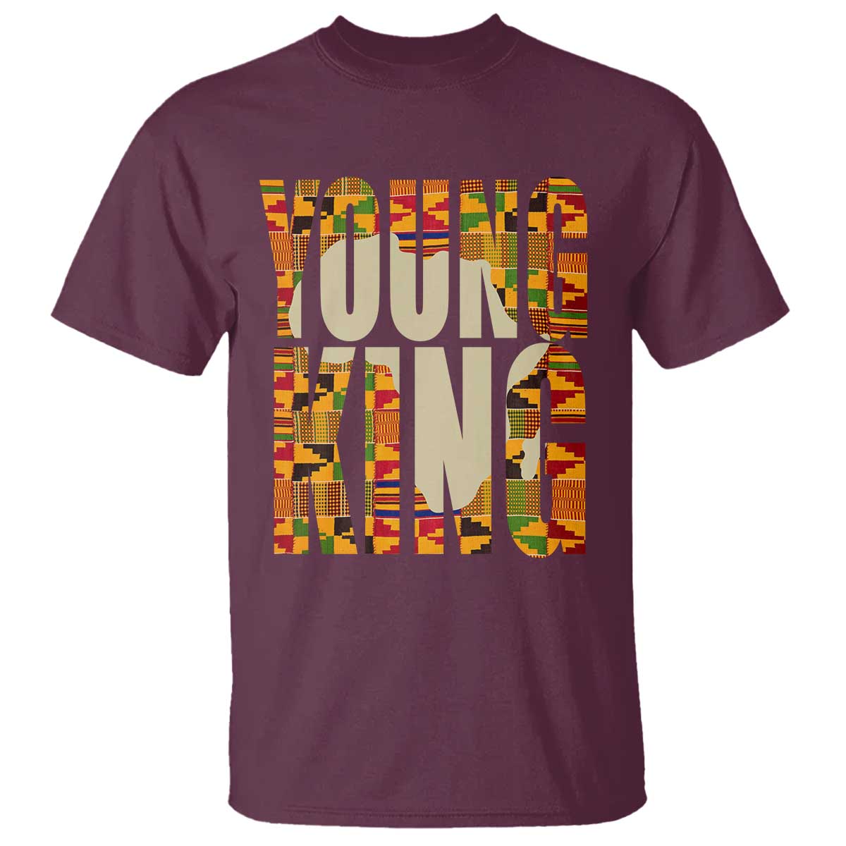 African Kente Young King T Shirt