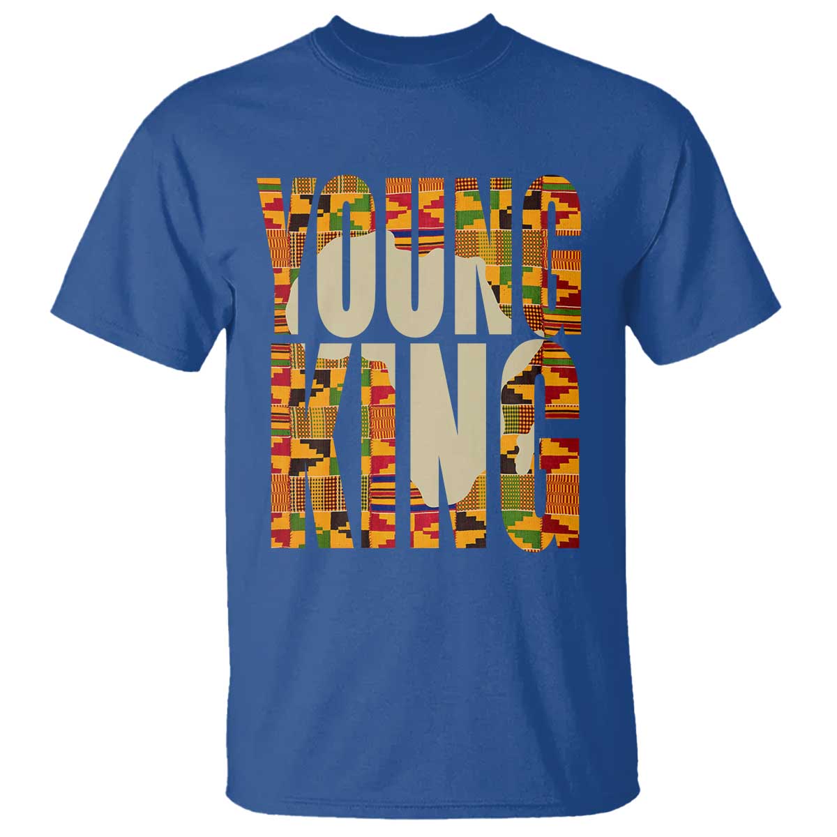 African Kente Young King T Shirt
