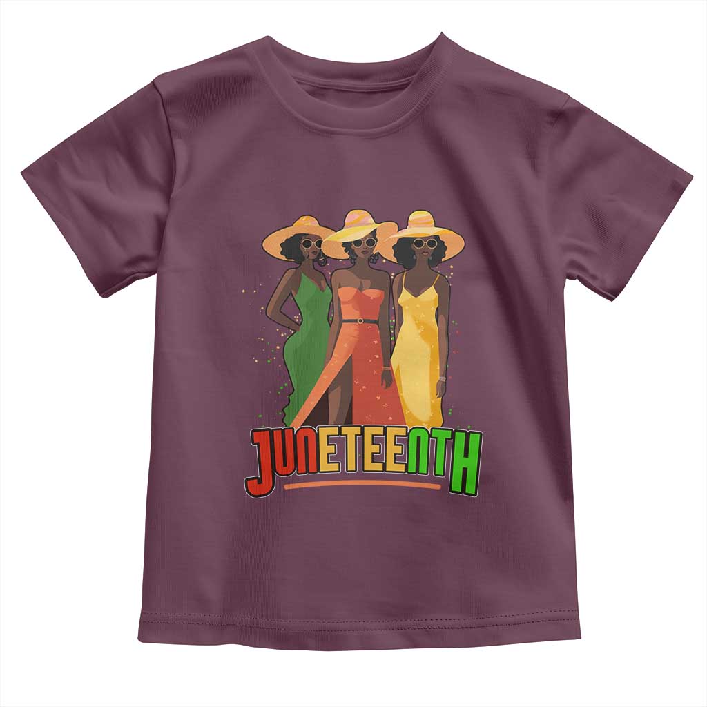Juneteenth 1865 Baby Shirt Beautiful Black Women Melanin