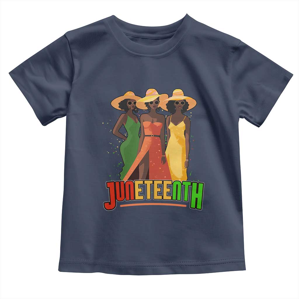 Juneteenth 1865 Baby Shirt Beautiful Black Women Melanin