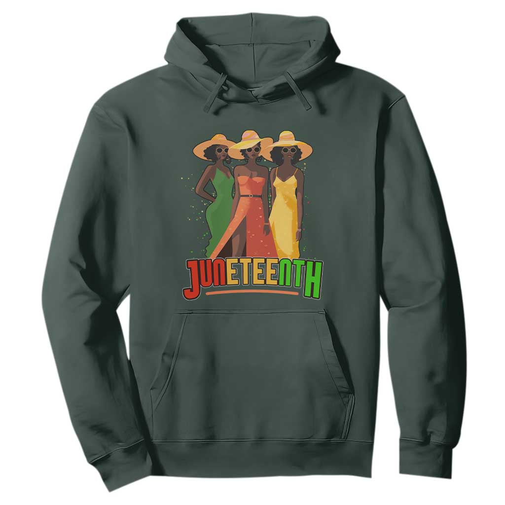 Juneteenth 1865 Hoodie Beautiful Black Women Melanin