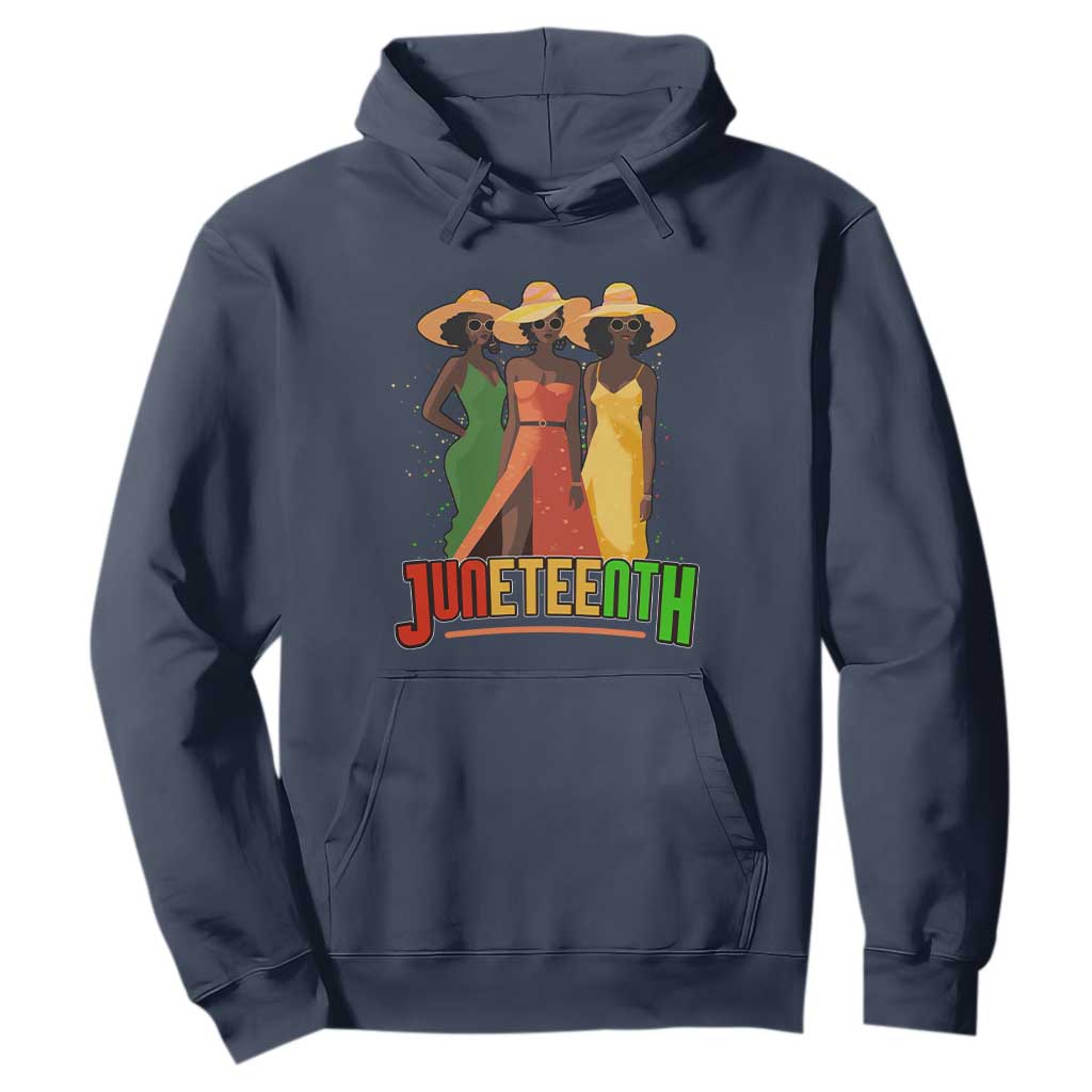 Juneteenth 1865 Hoodie Beautiful Black Women Melanin