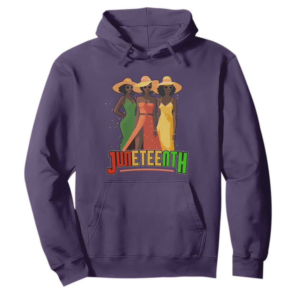 Juneteenth 1865 Hoodie Beautiful Black Women Melanin