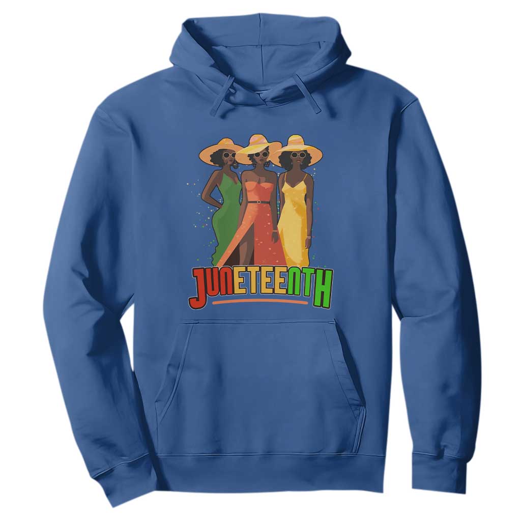 Juneteenth 1865 Hoodie Beautiful Black Women Melanin