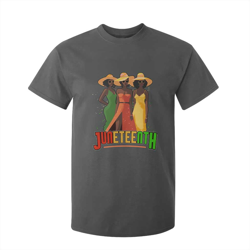 Juneteenth 1865 T Shirt For Kid Beautiful Black Women Melanin