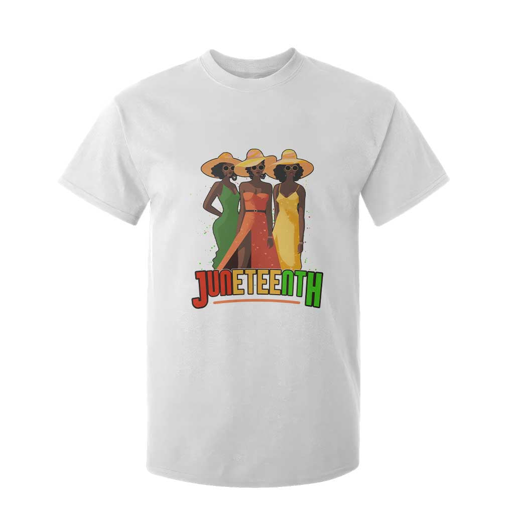 Juneteenth 1865 T Shirt For Kid Beautiful Black Women Melanin