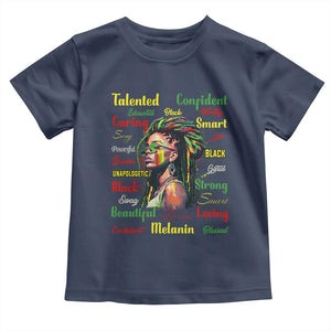 Melanin Locs Girl Baby Shirt Dreadlock Black Pride African American