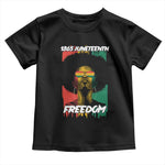 Juneteenth 1865 Freedom Baby Shirt Afro Melanin Woman African American Dripping