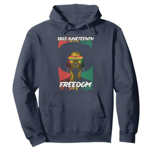 Juneteenth 1865 Freedom Hoodie Afro Melanin Woman African American Dripping