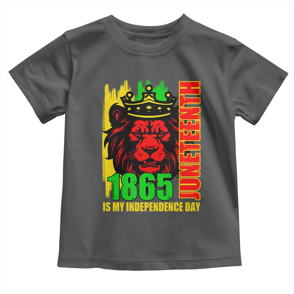 Juneteenth 1865 Is My Independence Day Baby Shirt Freedom Lion King