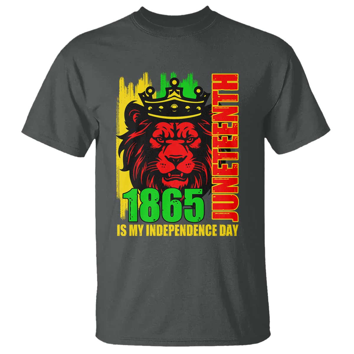 Juneteenth 1865 Is My Independence Day T Shirt Freedom Lion King