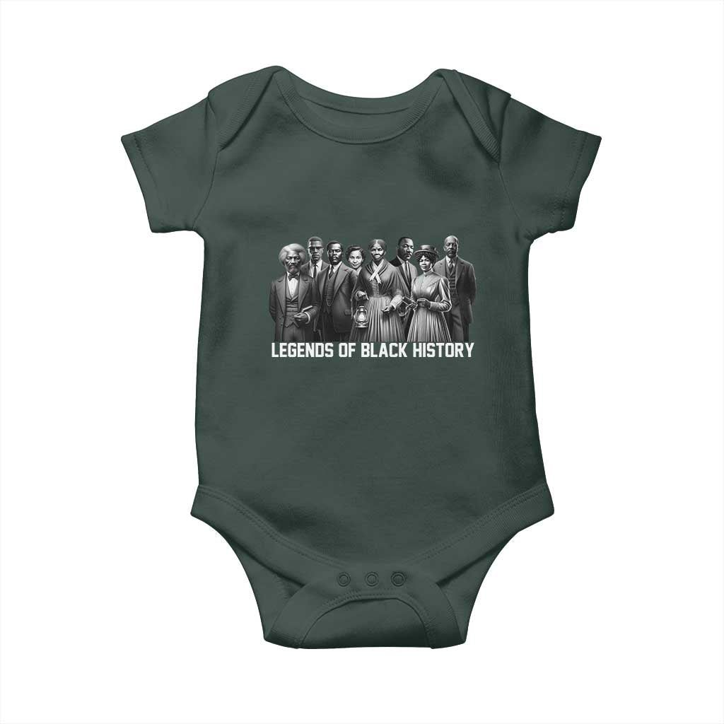 Inspirational Civil Right Leaders Baby Onesie Legends of Black History